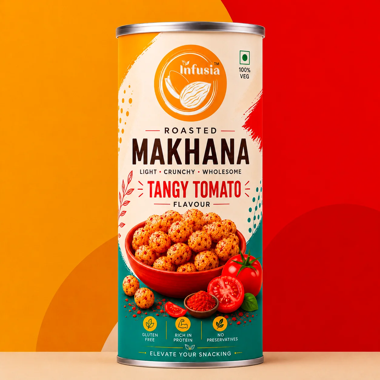 Makhana Tangy Tomato